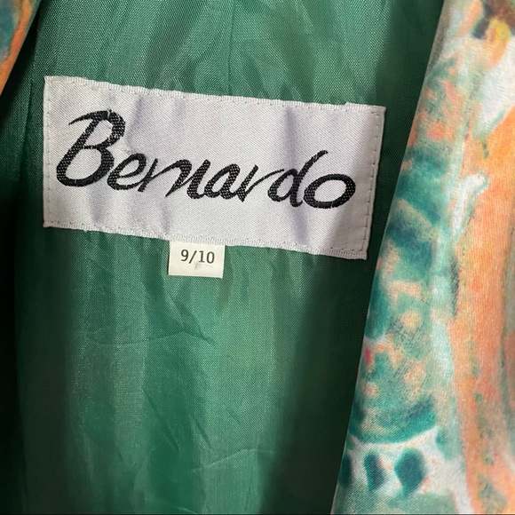 VINTAGE FLORAL FLARE TRENCH-COAT - Picture 4 of 13